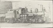 Mt. Tamalpais & Muir Woods Railway Engine No. 4 at summit of Mt. Tamalpais