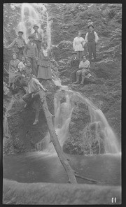 Group on rocks at Cataract Gulch