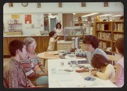 Library, 1978 - Mrs. Tamiochi of Japan