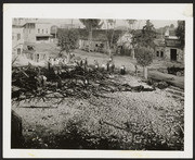 Aftermath of the explosion and fire of the Italian National Macaroni factory