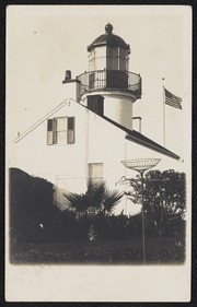 Point Pinos Lighthouse - through trees