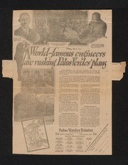 Palos Verdes Project General Publicity Scrapbook January 1924 - December 1925