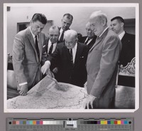 Presentation to Governor Ronald Reagan of California of $7 million for Pepperwood Grove addition to Humboldt Redwoods State Park