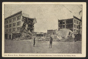 Santa Barbara 1925 Earthquake Damage - San Marcos Building