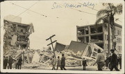 Santa Barbara 1925 Earthquake Damage - San Marcos Building