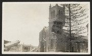 Santa Barbara 1925 Earthquake Damage - Catholic Church