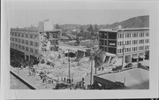 Santa Barbara 1925 Earthquake Damage - San Marcos Building