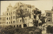 Santa Barbara 1925 Earthquake Damage - Arlington Hotel