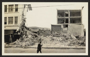 Santa Barbara 1925 Earthquake Damage - San Marcos Building