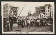 Santa Barbara 1925 Earthquake Damage - San Marcos Building