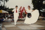 Veracruz Dancers With Red Bow