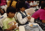 Children Eating Lunch