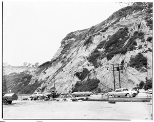 101 Highway slide area, 1958