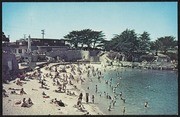 Pacific Grove Beach Scene - 1971