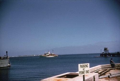 R/V Stranger (ship) departing San Diego for the Naga Expedition in the Gulf of Thailand and the South China Sea during the period of October, 1959, to December, 1960. The expedition was jointly sponsored by the Governments of South Viet Nam, Thailand and the United States of America. It had a two-fold purpose; to collect oceanographic, biological and fisheries data and material and to train scientists and technicians from Thailand and South Viet Nam in oceanography and marine biology. June 15, 1959