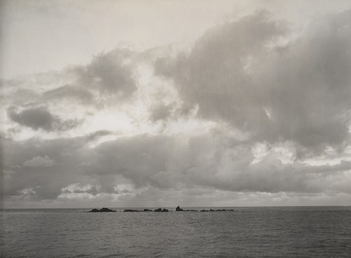 Bayonnaire Rocks, the marginal rim of Myojin-sho, approximately one year after explosion