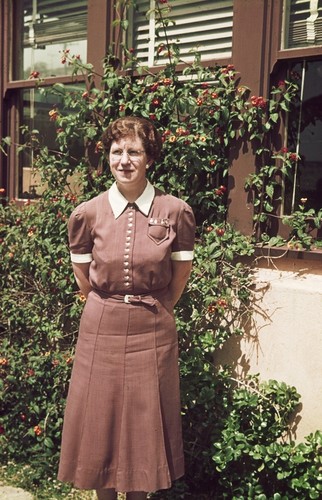 Easter Ellen Cupp (1904-1999) was the first woman in the United States to receive a doctorate in oceanography, in 1934 from Scripps Institution of Oceanography. She is probably best known for her book "Marine Plankton Diatoms of the West Coast of North America." Circa 1938