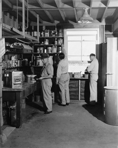 Workroom, University of California Division of War Research