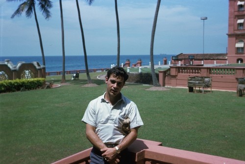 Robert L. McVey, in Colombo. Lusiad Expedition, February 1963