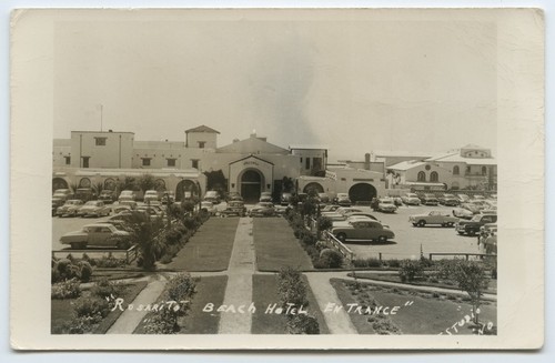 Rosarito Beach Hotel entrance