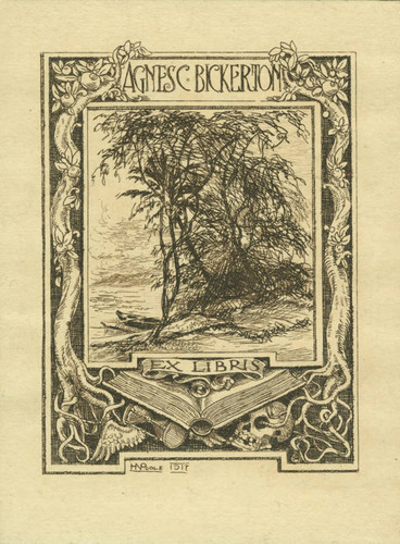 Agnes C. Bickerton, Ex Libris