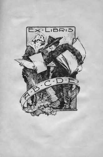 A B C D E (L'Association Belge des Collectionneurs et Dessinateurs d'Ex-Libris)