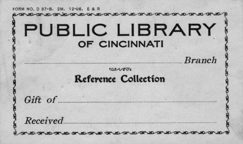 Public Library of Cincinnati