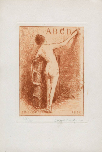 A B C D E (L'Association Belge des Collectionneurs et Dessinateurs d'Ex-Libris)