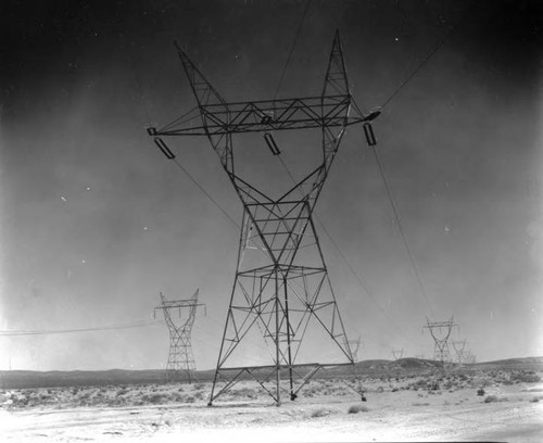 Boulder Dam Transmission Lines