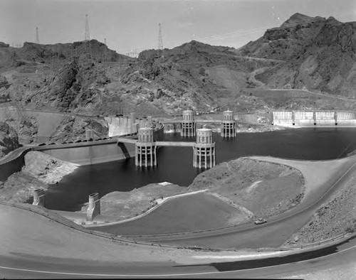 Upstream view Hoover Dam