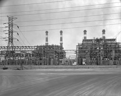 Valley steam plant construction