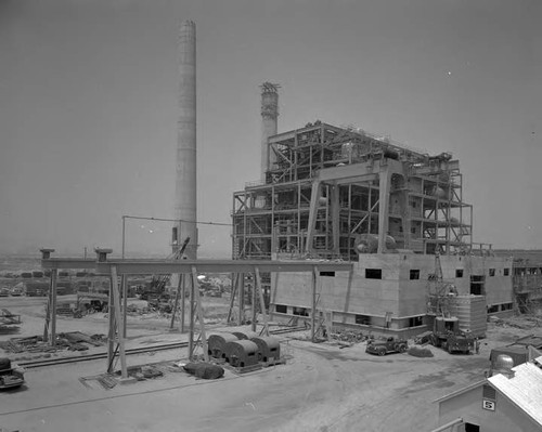 Valley steam plant construction