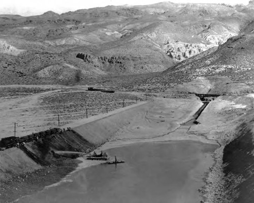 Haiwee Reservoir Construction