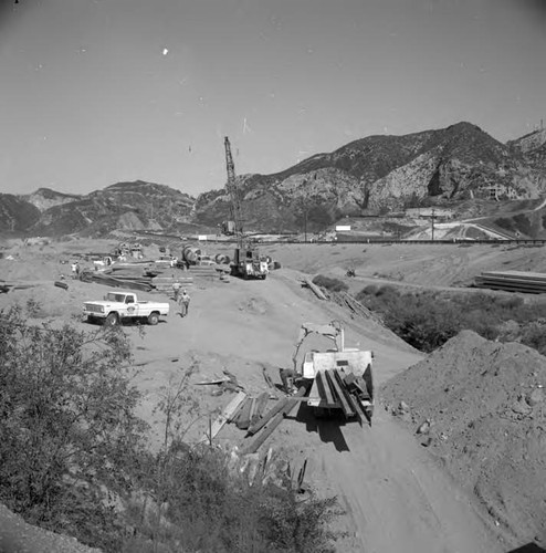 Foothill power plant construction