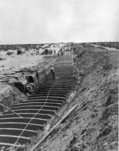 Los Angeles Aqueduct Construction