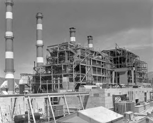 Valley steam plant construction — Calisphere