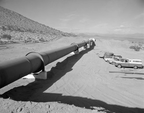 Second Los Angeles Aqueduct crossing Sand Canyon area