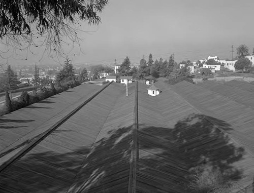 New roof on Bellevue Reservoir