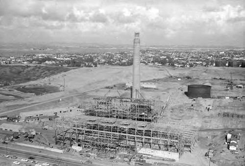 Air view of plant and surrounding area