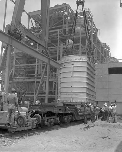 Valley steam plant construction