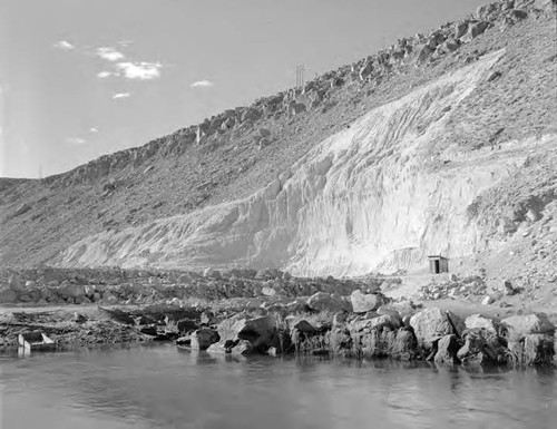 Pleasant Valley Dam construction