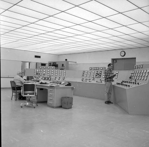 Receiving station G control room