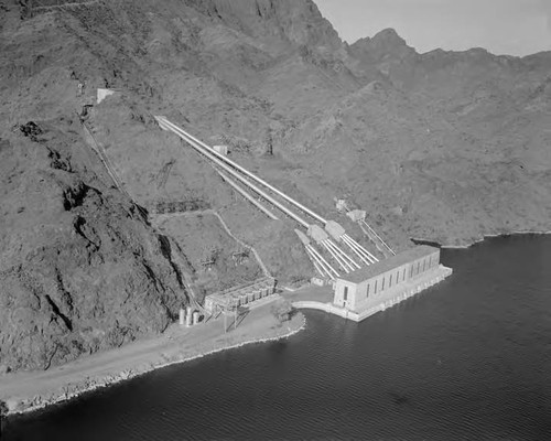 Metropolitan Water District pumping plant at Lake Havasu on the Colorado River