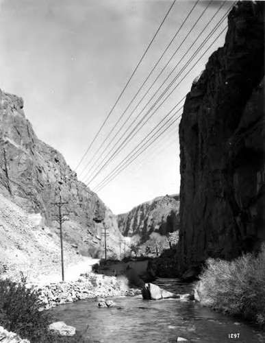 Owens Valley Power Plants and Owens River Gorge