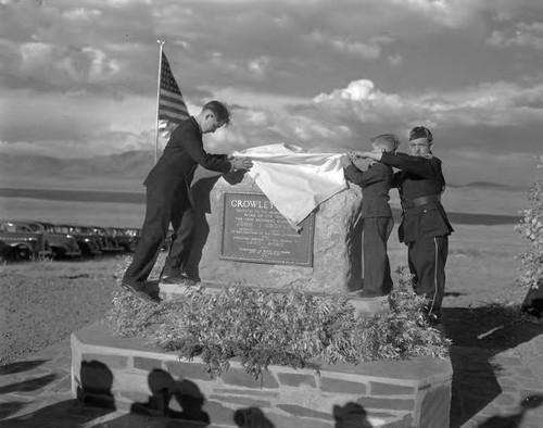 Crowley Memorial Dedication