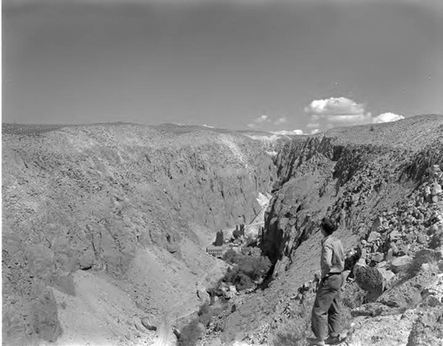 View of the Owens Gorge