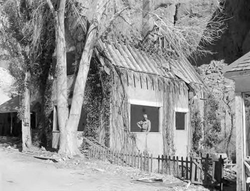 One of the homes left in the Owens Gorge