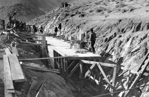 Los Angeles Aqueduct Construction