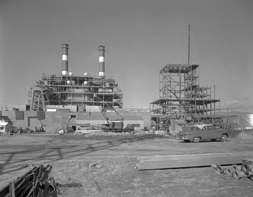 Valley steam plant construction