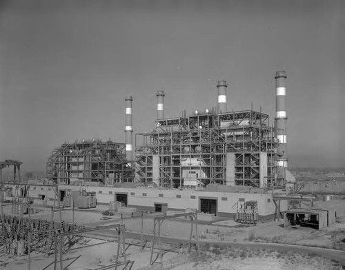 Valley steam plant construction